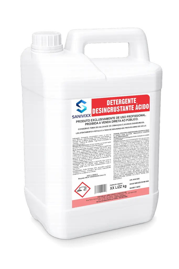 Detergente Desincrustante Ácido 5L