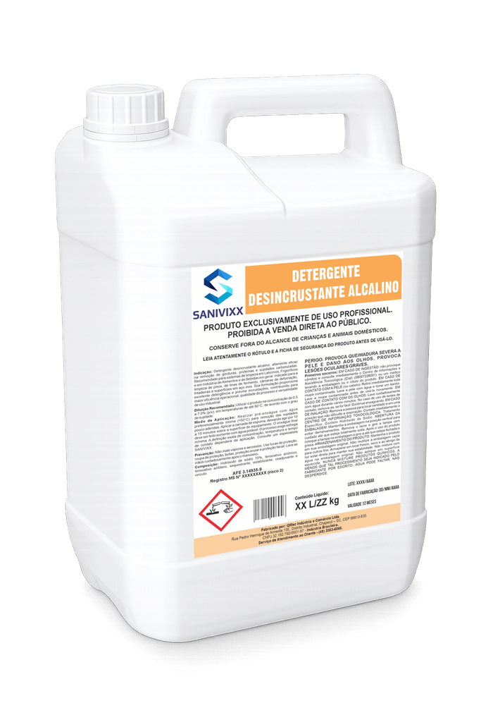 Detergente Desincrustante Alcalino 5L